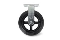 Колесо большегрузное неповоротное FCd 54 125 мм обрезиненное (F) купить в Москве с доставкой по всей России | ProtosMarket.ru