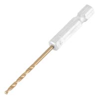 Сверло по металлу, 2 мм, HSS, нитридтитановое покрытие, шестигранный хвостовик Matrix купить в Москве с доставкой по всей России | ProtosMarket.ru