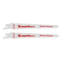 Полотна универсальные для сабельной пилы S611DF 125/4.3 мм, Bimetal, 2 шт, Pro Matrix купить в Москве с доставкой по всей России | ProtosMarket.ru