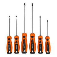 Набор отверток "Point", CrV, двухкомпонентные рукоятки, 6 шт, Sparta купить в Москве с доставкой по всей России | ProtosMarket.ru