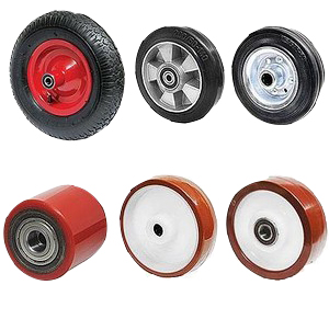 Колесо нейлоновое 200х50 мм без подшипника для тележек гидравлических BF/WB/RHP купить в Москве с доставкой по всей России | ProtosMarket.ru