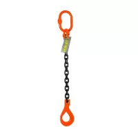 1,5т 1м Строп OCALIFT 1СЦ цепной т8 G80 с самозакрывающимся крюком цепь глазированная