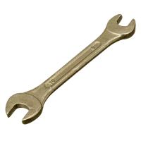 Ключ рожковый, 8 х 10 мм, желтый цинк Сибртех по ценам производителя в Санкт-Петербурге с доставкой по всей России