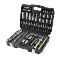 Набор инструмента, 1/2", 1/4", пластиковый кейс, 108 предметов Сибртех купить в Москве с доставкой по всей России | ProtosMarket.ru