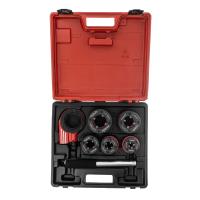 Набор клуппов 1/4-1/2-3/4-1-1.25"+ плашкодержатель с трещоткой, 8 предметов Matrix по ценам производителя в Санкт-Петербурге с доставкой по всей России