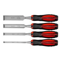 Набор долот-стамесок плоских "Тигровый глаз", 4 шт, 6-12-18-24 мм Matrix купить в Москве с доставкой по всей России | ProtosMarket.ru