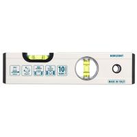 Уровень алюминиевый, 200 мм, фрезерованный, 2 глазка, магнитный Gross купить в Москве с доставкой по всей России | ProtosMarket.ru