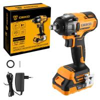Гайковерт аккумуляторный бесщеточный DEKO DKIS-Li, 20В, 1*3.0Ач, 370 Нм купить в Москве с доставкой по всей России | ProtosMarket.ru