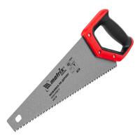 Ножовка по дереву, 400 мм, зуб 2D, каленый крупный зуб 5-6 TPI, двухкомпонентная рукоятка Matrix по ценам производителя в Санкт-Петербурге с доставкой по всей России