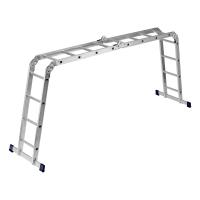 Лестница шарнирная алюминиевая, 4 х 4 ступени, Сибртех купить в Москве с доставкой по всей России | ProtosMarket.ru