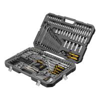 Набор инструментов, 1/2", 3/8", 1/4", CrV, S2, пластиковый кейс, 232 предмета Denzel купить в Москве с доставкой по всей России | ProtosMarket.ru