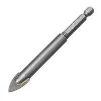 Сверло по керамической плитке и стеклу, 12 мм, шестигранный хвостовик Matrix