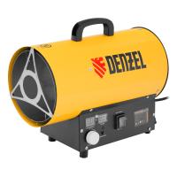 Газовая тепловая пушка GHG-15i, 15 кВт, цифровой термостат, пропан-бутан Denzel