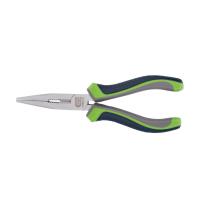 Длинногубцы прямые, 180 мм, трехкомпонентные рукоятки Сибртех по ценам производителя в Санкт-Петербурге с доставкой по всей России