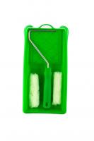 Малярный набор для работ по дереву: кювета 150 мм х 290 мм и мини-валик 110 мм Сибртех купить в Москве с доставкой по всей России | ProtosMarket.ru