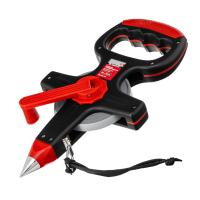 Рулетка геодезическая, 30 м х 12,5 мм, металлическая лента, открытый корпус Matrix купить в Москве с доставкой по всей России | ProtosMarket.ru