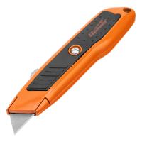 Нож, 19 мм, выдвижное трапециевидное лезвие, двухкомпонентный корпус Sparta купить в Москве с доставкой по всей России | ProtosMarket.ru