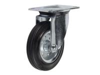 Колесо поворотное усиленное резина SRC 42 100 мм купить в Москве с доставкой по всей России | ProtosMarket.ru