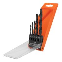 Набор сверл по металлу, 4-5-6-8-10 мм, HSS, 5 шт, пластиковый бокс, цилиндрический хвостовик Sparta купить в Москве с доставкой по всей России | ProtosMarket.ru