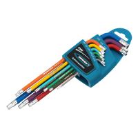 Набор ключей имбусовых Torx -TT, 9 шт: T10-T50, магнит, S2, экстра-длинные, хром/краска 9 шт Gross купить в Москве с доставкой по всей России | ProtosMarket.ru