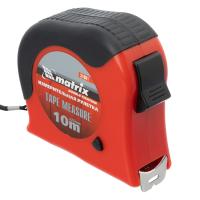 Рулетка Double fixation,10 м х 25 мм,обрезиненный корпус,двойная плавная фиксация Matrix по ценам производителя в Санкт-Петербурге с доставкой по всей России