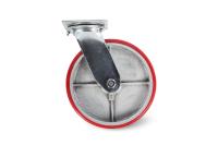 Колесо большегрузное поворотное SCp 55 125 мм полиуретановое (F) купить в Москве с доставкой по всей России | ProtosMarket.ru