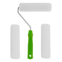 Валик "Поролон" с ручкой и 2 шубки 180 мм, D 42 мм D ручки 6 мм Сибртех купить в Москве с доставкой по всей России | ProtosMarket.ru