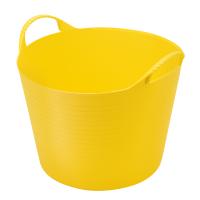 Ведро гибкое сверхпрочное, 28 л, желтое, Сибртех купить в Москве с доставкой по всей России | ProtosMarket.ru