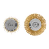 Набор щеток для дрели, 2 шт, 1 плоская, 100 мм, 1 "чашка", 75 мм, со шпильками Matrix по ценам производителя в Санкт-Петербурге с доставкой по всей России