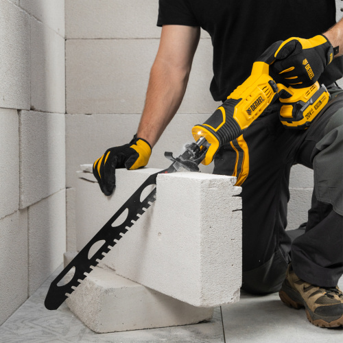 Пила сабельная аккумуляторная RS-180, Li-Ion, 20 В Denzel по ценам производителя в Санкт-Петербурге с доставкой по всей России