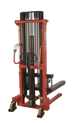 Штабелер гидравлический 1,0 т 2,5 м TOR CTY-EH с раздвижными вилами по ценам производителя в Санкт-Петербурге с доставкой по всей России