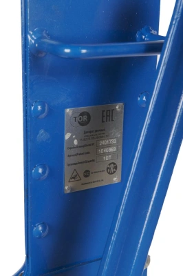 Домкрат реечный TOR ДР 10000 10 т с обрезиненной ручкой по ценам производителя в Санкт-Петербурге с доставкой по всей России