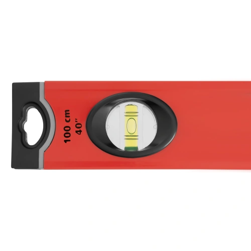 Уровень алюминиевый, 1000 мм, 3 глазка, ударопрочные заглушки, двухкомпонентные ручки Matrix ProFI купить в Москве с доставкой по всей России | ProtosMarket.ru