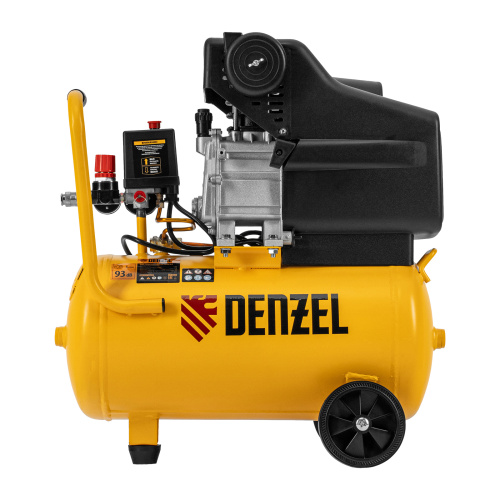 Компрессор воздушный DC1500/24, прямой привод, 1.5 кВт, 24 литра, 220 л/мин Denzel по ценам производителя в Санкт-Петербурге с доставкой по всей России