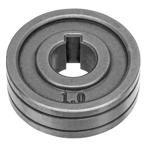 Подающий ролик, V профиль под стальную проволоку 0,8-1мм, 2 шт Denzel по ценам производителя в Санкт-Петербурге с доставкой по всей России