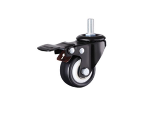 Колесо мебельное поворотное SCZTB 25 50 мм с болтом и тормозом по ценам производителя в Санкт-Петербурге с доставкой по всей России