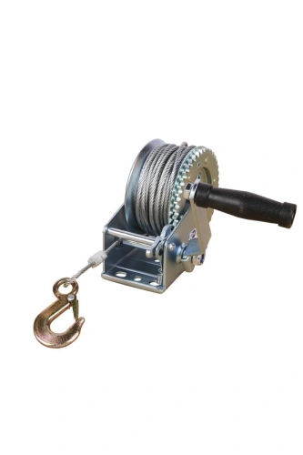 Лебедка ручная барабанная с тросом  400кг  20м оцинкованная TOR FD по ценам производителя в Санкт-Петербурге с доставкой по всей России