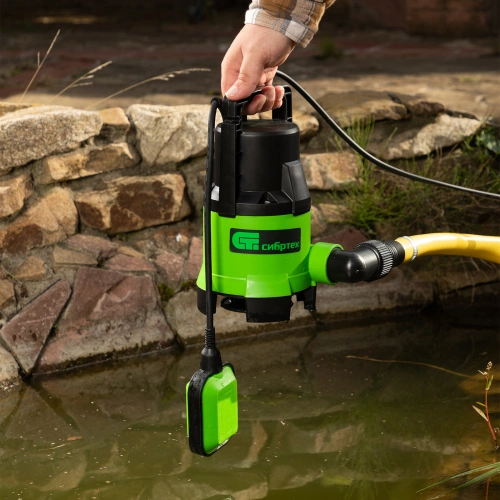 Дренажный насос для грязной воды СДН650-35, 650 Вт, напор 8 м, 11000 л/ч Сибртех по ценам производителя в Санкт-Петербурге с доставкой по всей России