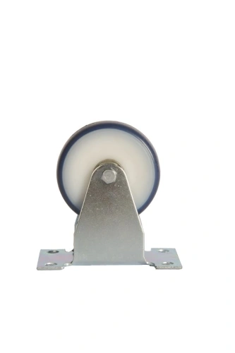 Колесо аппаратное неповоротное FCv 93 75 мм (синяя резина) по ценам производителя в Санкт-Петербурге с доставкой по всей России