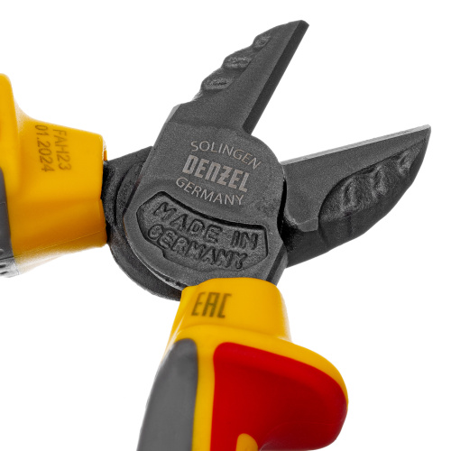 Бокорезы, диэлектрические рукоятки, до 1000 В, трехкомпонентные рукоятки, 160 мм Denzel купить в Москве с доставкой по всей России | ProtosMarket.ru