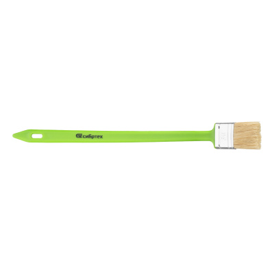 Кисть радиаторная 36 мм, натуральная щетина, пластиковая ручка Сибртех купить в Москве с доставкой по всей России | ProtosMarket.ru