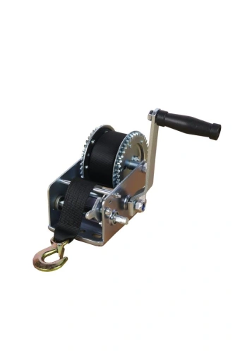 Лебедка ручная барабанная с лентой  1т 20 м оцинкованная TOR LHW по ценам производителя в Санкт-Петербурге с доставкой по всей России