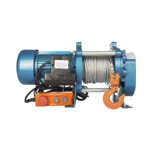 Лебедка ЛЭК KCD-500 E21 500 кг 380в с канатом 100 м по ценам производителя в Санкт-Петербурге с доставкой по всей России