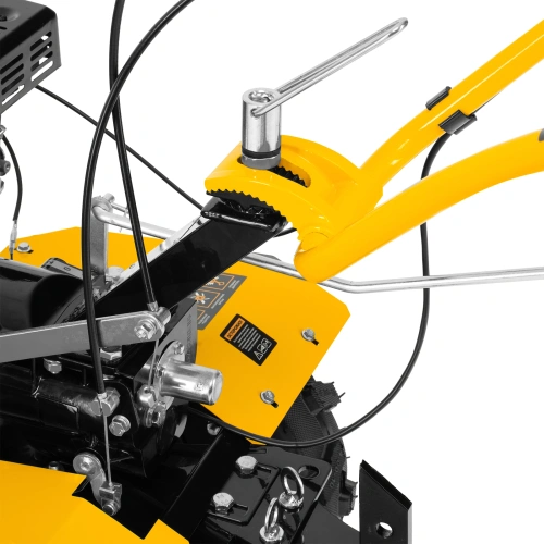 Мотоблок DPT-270X, 7 л.с, дисковое сцепление, ширина 90 см, глубина 35 см, фрез 3 х 4, ВОМ, передачи 2В/1Н Denzel по ценам производителя в Санкт-Петербурге с доставкой по всей России