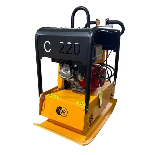 Виброплита реверсивная 225 кг, 34 кН (Honda) TOR C-220 по ценам производителя в Санкт-Петербурге с доставкой по всей России