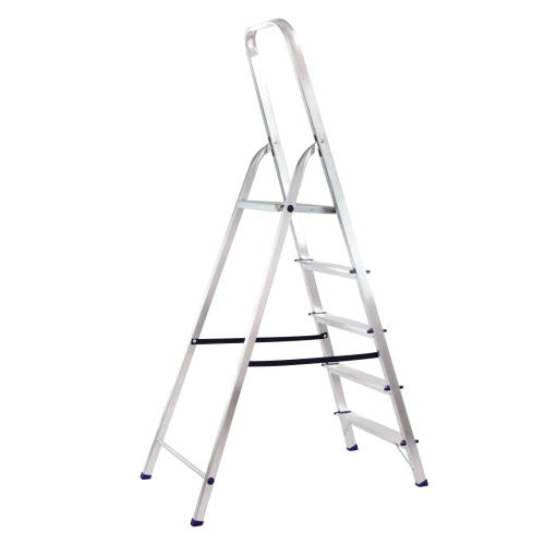 Стремянка, 5 ступеней, алюминиевая, Сибртех купить в Москве с доставкой по всей России | ProtosMarket.ru
