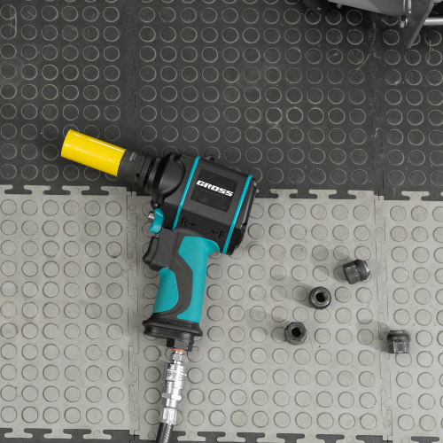 Гайковерт пневматический ударный G985K2, 1/2, 610Нм 9000 об/мин, с набором 17 предметов Gross купить в Москве с доставкой по всей России | ProtosMarket.ru