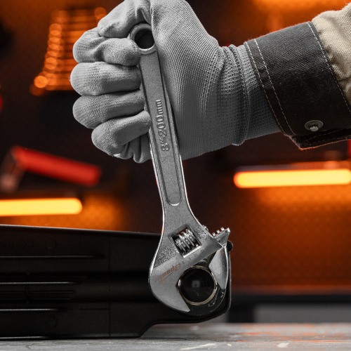 Ключ разводной, 200 мм, хромированный Sparta купить в Москве с доставкой по всей России | ProtosMarket.ru