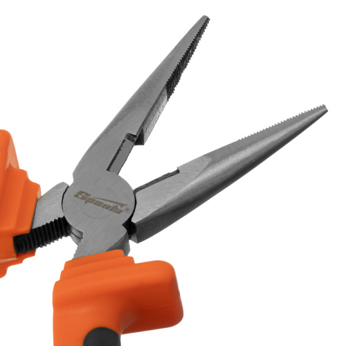 Длинногубцы прямые Comfort, 160 мм ,шлифованные, двухкомпонентные рукоятки Sparta купить в Москве с доставкой по всей России | ProtosMarket.ru