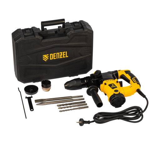 Перфоратор электрический RHV-1100-26, SDS-plus, 1100 Вт, 4 Дж, 3 режима Denzel купить в Москве с доставкой по всей России | ProtosMarket.ru